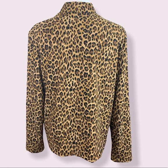 Vintage Briggs New York cheetah/ leopard Shacket - Picture 3 of 8